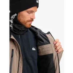 Giubbotto tecnico Quiksilver Sycamore Solid 20K Jacket Fallen Rock