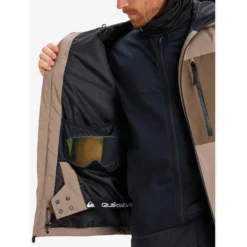 Giubbotto tecnico Quiksilver Sycamore Solid 20K Jacket Fallen Rock