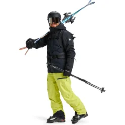 Giubbotto tecnico Quiksilver The Edge Jacket True Black