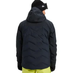 Giubbotto tecnico Quiksilver The Edge Jacket True Black
