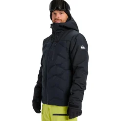 Giubbotto tecnico Quiksilver The Edge Jacket True Black