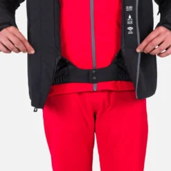 Giubbotto tecnico Rossignol Strawpile Jkt Black
