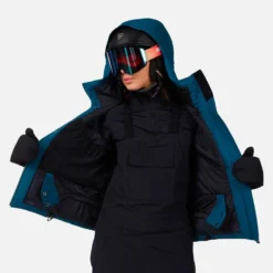 Giubbotto tecnico Rossignol W Rochrun Insulated Jacket Deep Lake