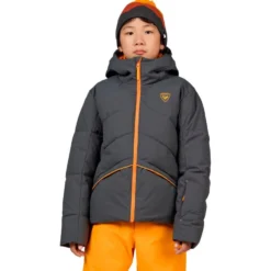 Giubbotto tecnico Rossignol Boy Siz Onyx Grey