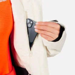 Giubbotto tecnico Rossignol W Rochrun Insulated Jacket Nature White