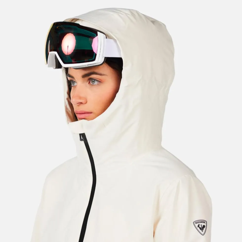 Giubbotto tecnico Rossignol W Rochrun Insulated Jacket Nature White