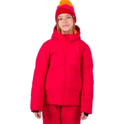 Giubbotto tecnico Rossignol Girl Staci Ruby Red
