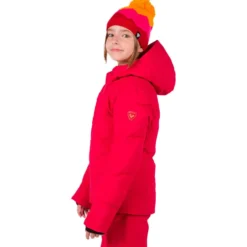 Giubbotto tecnico Rossignol Girl Staci Ruby Red