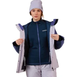Giubbotto tecnico Rossignol W's Velika Insulated Galactic Lilac