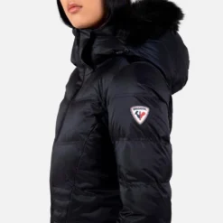 Giubbotto tecnico Rossignol W Joseray Down Jkt Black