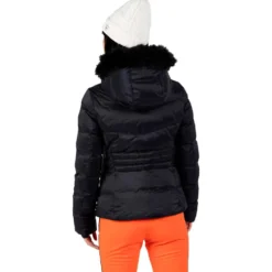 Giubbotto tecnico Rossignol W Joseray Down Jkt Black