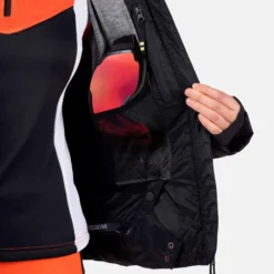 Giubbotto tecnico Rossignol W Joseray Down Jkt Black