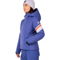 Giubbotto tecnico Rossignol W Strawpile Jkt Future Blue