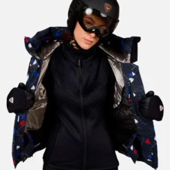 Giubbotto tecnico Rossignol W Ventina Pr Dark Navy