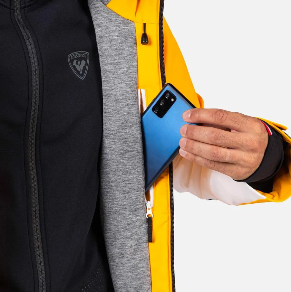 Giubbotto tecnico Rossignol Ciastel Jacket Saffron Yellow