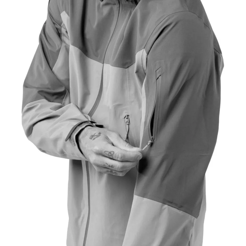 Giubbotto tecnico Scott M's Explorair 3L Jacket Bread Brown Black
