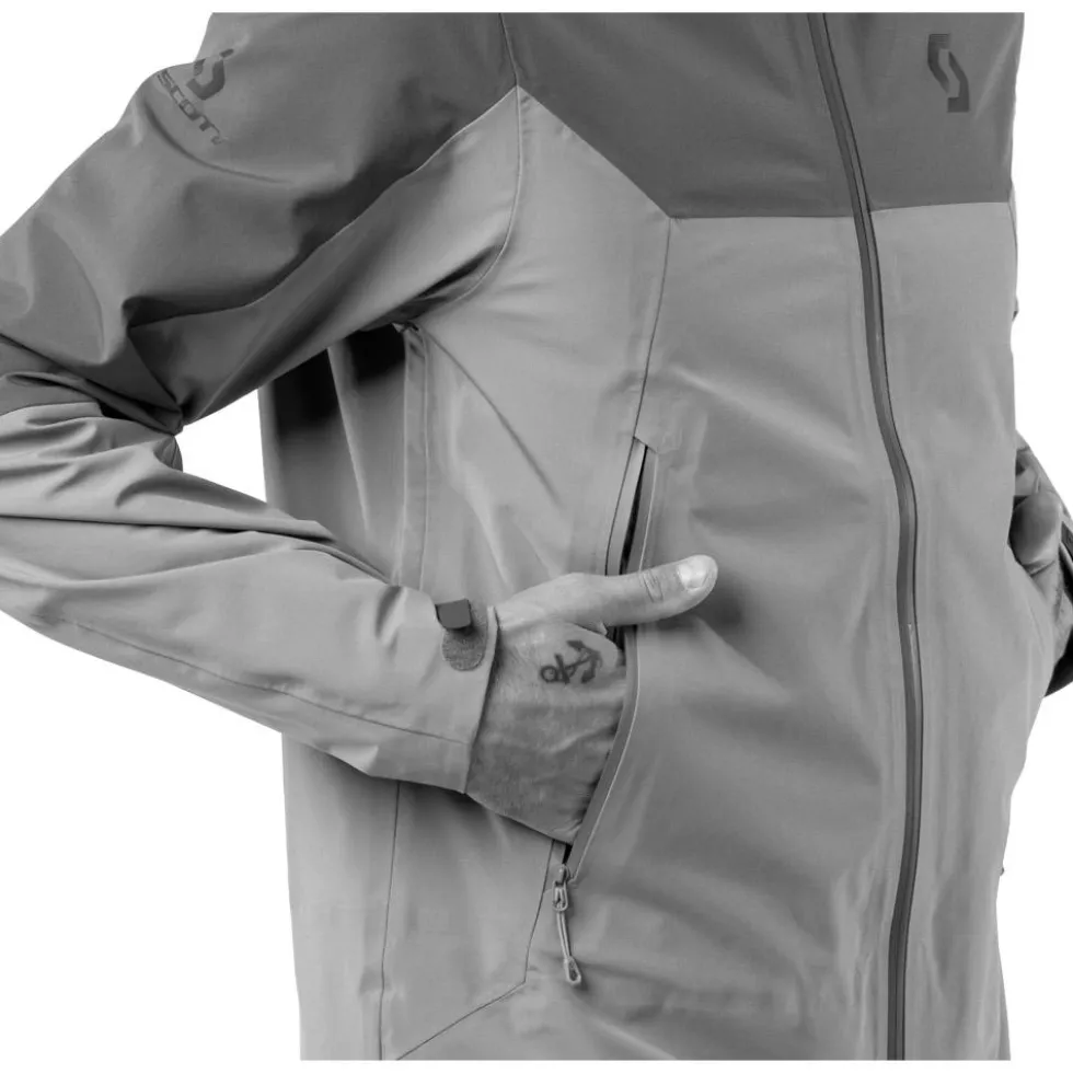 Giubbotto tecnico Scott M's Explorair 3L Jacket Bread Brown Black