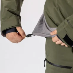 Giubbotto tecnico Scott M's Ultimate Gore-Tex Douglas Green Evening Grey