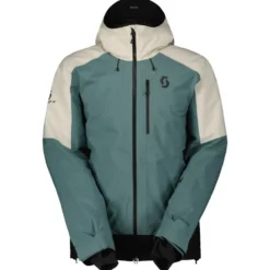 Giubbotto tecnico Scott M's Ultimate Gore-Tex Frozen Blue Dust White