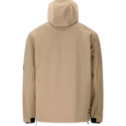 Giubbotto tecnico Slope Fletcher M's Softshell Hoodie Roasted Cashew