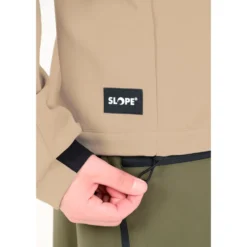 Giubbotto tecnico Slope Fletcher M's Softshell Hoodie Roasted Cashew