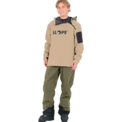 Giubbotto tecnico Slope Fletcher M's Softshell Hoodie Roasted Cashew