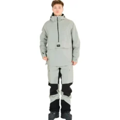 Giubbotto tecnico Slope Ruki M's Ski Anorak Pearl Grey