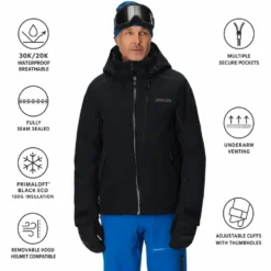 Giubbotto tecnico Spyder Leader Jacket Black