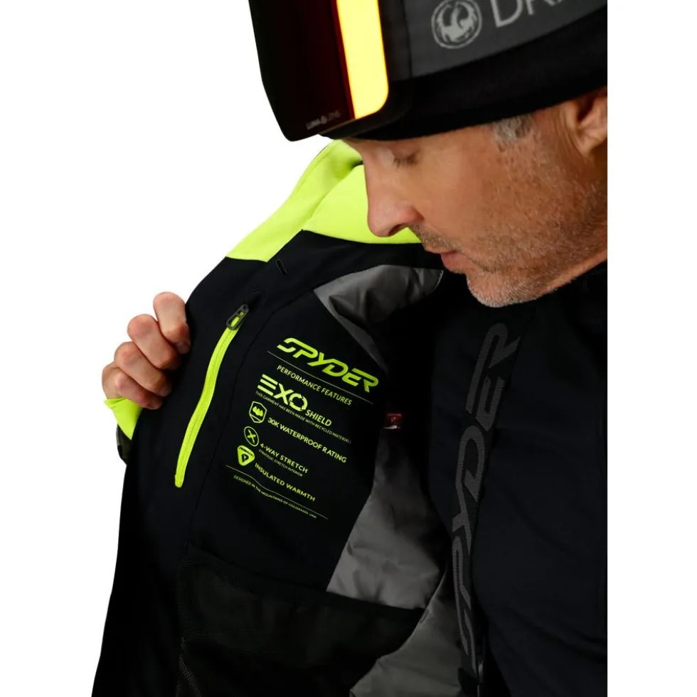 Giubbotto tecnico Spyder Titan Jacket Black