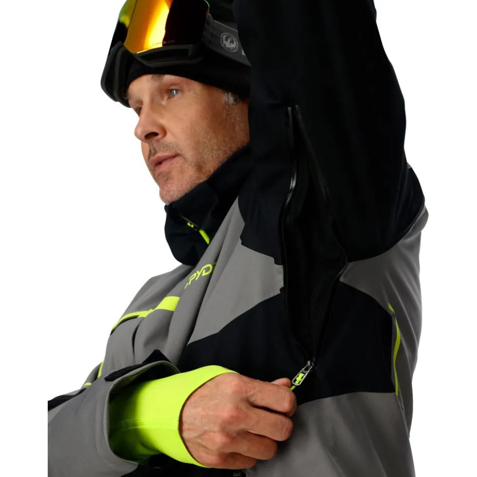 Giubbotto tecnico Spyder Titan Jacket Black