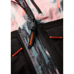 Giubbotto tecnico Superdry Ultimate Freestyle Ski Jacket W's Coup De Pinceau AOP