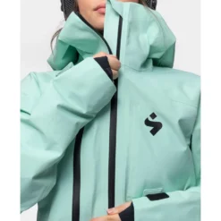 Giubbotto tecnico Sweet Protection Crusader X Gore-Tex Jacket W Turquoise