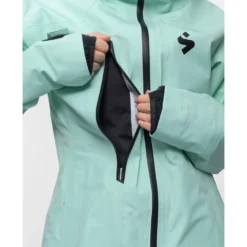 Giubbotto tecnico Sweet Protection Crusader X Gore-Tex Jacket W Turquoise