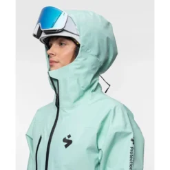 Giubbotto tecnico Sweet Protection Crusader X Gore-Tex Jacket W Turquoise