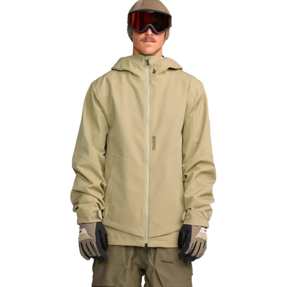 Giubbotto tecnico Volcom Brighton Full Zip Jacket Moss Green