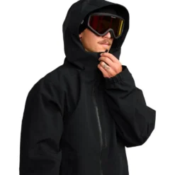 Giubbotto tecnico Volcom Brighton Full Zip Jacket Black