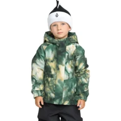 Giubbotto tecnico Volcom Little Flurry Ins Green