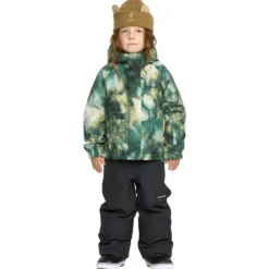 Giubbotto tecnico Volcom Little Flurry Ins Green