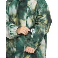 Giubbotto tecnico Volcom Little Flurry Ins Green