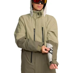 Giubbotto tecnico Volcom Rnge Stretch 30K Jacket Moss Green