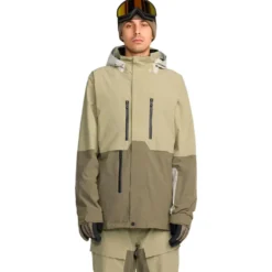 Giubbotto tecnico Volcom Rnge Stretch 30K Jacket Moss Green
