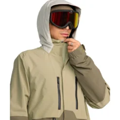 Giubbotto tecnico Volcom Rnge Stretch 30K Jacket Moss Green