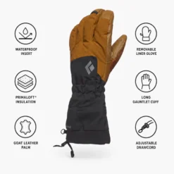 Guanti Black Diamond Soloist Gloves Dark Curry