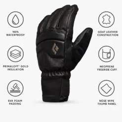 Guanti Black Diamond Spark Gloves Black