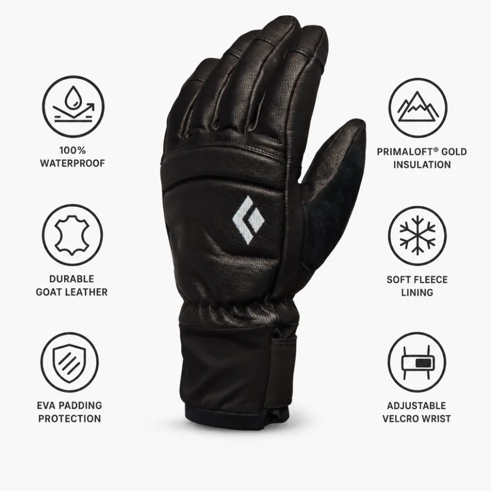 Guanti Black Diamond Women's Spark Gloves Black