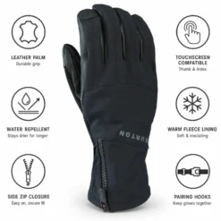 Guanti Burton Ak Tech Gloves True Black