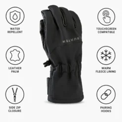 Guanti Burton Ak Tech Gloves True Black