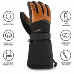 Guanti Cairn Kailash 3 M C-Tex Pro Pecan Black