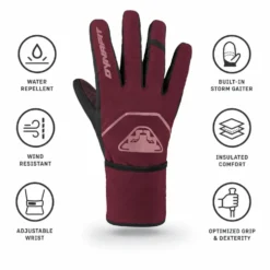 Guanti Dynafit Mercury Dynastretch Gloves Burgundy