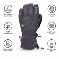 Guanti 686 Gore-Tex Linear Glove Black Camo